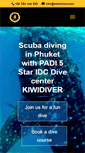 Mobile Screenshot of kiwidiver.com